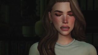 Coarse sex with my step-daughter's wicked ally in my office - Sims 4, CG Porn