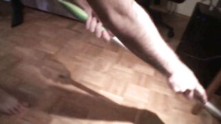 Cleaning exposed