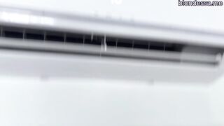 BROKEN AIR CONDITIONER+JUICY LARGE MELONS= HAWT SEX WITH MY ALLY
