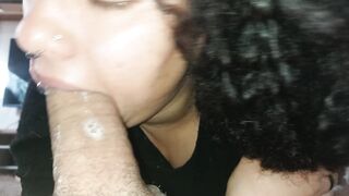amoral black goes totally wild with intensive spit