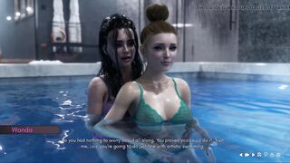 Mrs Denvers twenty one Wanda and Lois Spend Time at the Pool