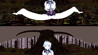 [VR 360 4K] Eula Genshin licking melons