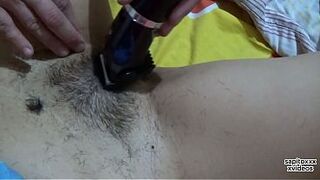 I trimmed a ally's pubic hair and then we had sex. Full clips on my network