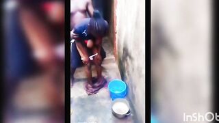 This babe's cheating on her spouse with the neighbour