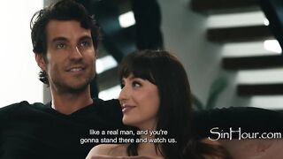 Abused stepson cuckolded by his stepdad and cheating girlfriend