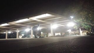Risky sex in an empty parking lot!