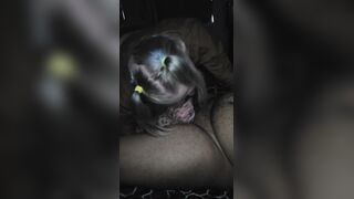 Hot tattooed trans whore sucks duck, gets pou ded with vibrator, and wears filthy facial.
