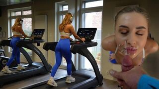 I met a ideal, cute angel at the gym, just now drilled her, and came on her face.