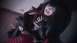 Mavis Dracula (Vol. 5) (Halloween) - Emo chick in constricted leather suit intensive screw - Pleasing Darling