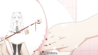 Little bitch being touched in the bathrooms