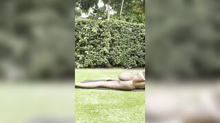 Do some yoga with me?