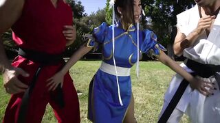 Blake Blossom as Harley Quinn Implores To Be Banged By The Joker In Public - Joker Porn Cosplay Parody