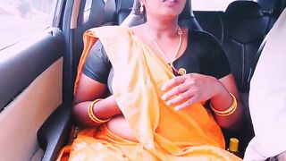 Villege maid car sex Telugu obscene talks.