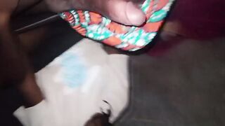 Booty-to-throat with baby