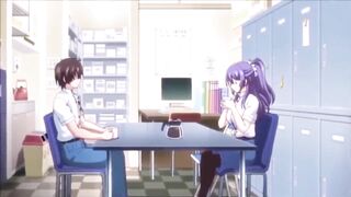 Librarian obsessed with sex with a client.