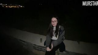 Banged with a security guard for an overnight stay