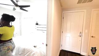 Class Call From Curvy Kenyan Black Elsie Leads To Bedroom Coarse Bang!