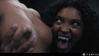 Vampire Latin chick Black Lezdom - Barbie Rous & Lia Lin