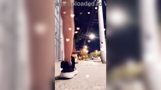 In a strap