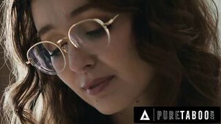 PURE TABOO Guidance Counselor Tricks Poor Student Leana Lovings Into Sex In Swap For His Assist