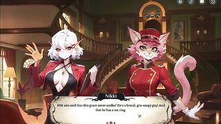Hotel Tales [ SPOOKY MANGA Game ] Ep.6 CREAMPIE a FEMDOM GHOST !