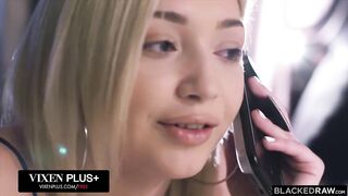 Blackedraw Blond Hotty Sia Takes Each Inch of Anton's BBC
