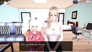 5 - Mythic Manor - 2 hawt lustful roomates playing with her massive bazookas