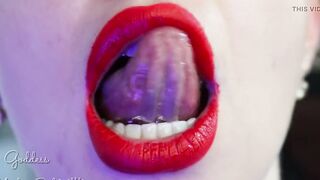 Grab Your Dong and Join Me for an Awesome Smokin' Sesh. U're Obsessed with Smokin' and Marvelous Large Red Lips! Different Sides