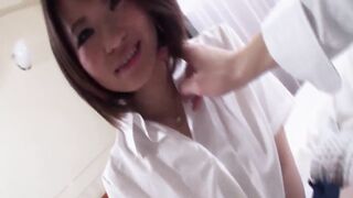 Oriental Schoolgirl Sucks Dick and Gets Drilled Hard in Uniform