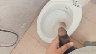 Pakinoon Did Not Cum For A Week, So This chab Had Biggest Masturbate With Intensive Groan In The Bath, Cummed Lot & Took His Bathroom 1st Time Infront Of Camera