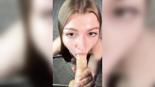 1st Person Fellatio On My Knees Looking Up at U
