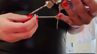 Can’t await to put this in my vagina and stretch me open!