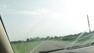 RENCOUNTER A PRETTY PREGGY HOTTIE ON FILTH ROAD! SLOPPY BJ!