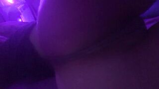 Lonely hotty plays with her strap in couch -- Onlyfans Teaser