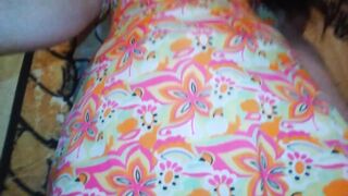 Bushy Hippie Waits for Tummy Stomach Booty Booty Rectal hole Fart Farts Glad Doxy Likes Flatulence Farting