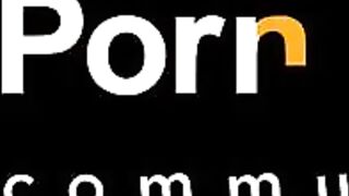 playing with dong in shower