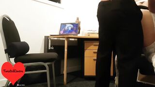 SECRETARY Catches BOSS Watching PORNHUB! - Makes Him CUM ON HER LOVE BUTTON - Twist3dLov3rs