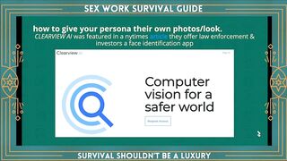2021 Sex Work Survival Guide Conference - How to establish & maintain accounts online with privacy