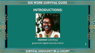 2021 Sex Work Survival Guide Conference - How to establish & maintain accounts online with privacy