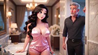 The gracious, wealthy stepfather politely asked his stepdaughter to thank him for anything this guy did