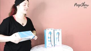 Toy Review - Colours Yum Yum 6, 7, and 8 Inch Marbled Silicone Sex-toy