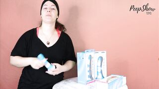 Toy Review - Colours Yum Yum 6, 7, and 8 Inch Marbled Silicone Sex-toy