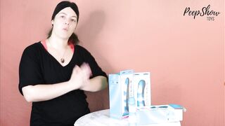 Toy Review - Colours Yum Yum 6, 7, and 8 Inch Marbled Silicone Sex-toy