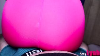 Hawt Lap dance in Constricted Leggings makes Man Cum throughout Underclothing Boxers
