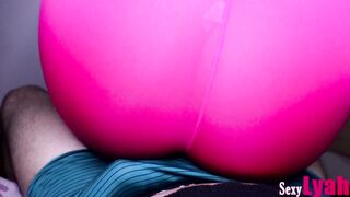 Hawt Lap dance in Constricted Leggings makes Man Cum throughout Underclothing Boxers