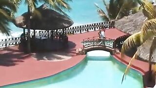 Tiny Brunette hair Gets Her Cunt and Booty Drilled Outdoors