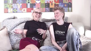 Annika Likes Humping Pillows And Mika Joins With Her