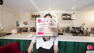 The barmaid Anna Polina desires to play coarse and take the lead in her bar