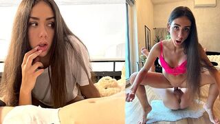 Homemade XXX - Cute Teen Vixi Rafi Gets Hard Home Bang