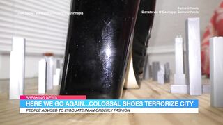 amaninheels - Huge Crossdresser - Biggest Loafers in the Town (teaser)